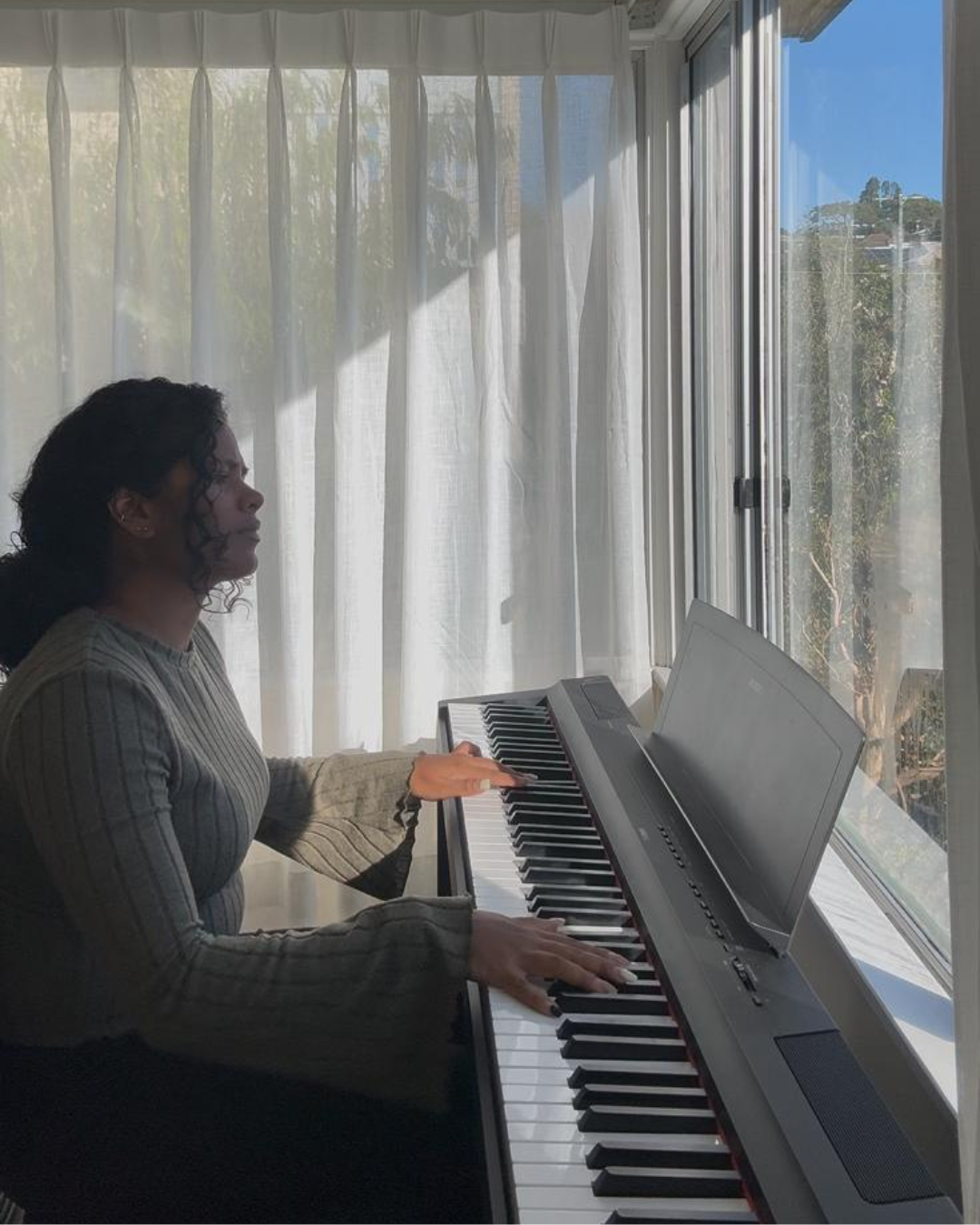 Soft light and open sky — symbolism of release and softness